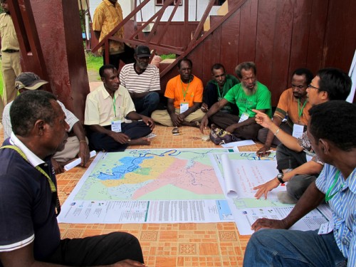 Maps can give locals the power to negotiate with the government on how their land is used. Mokhamad Edliadi (CIFOR)