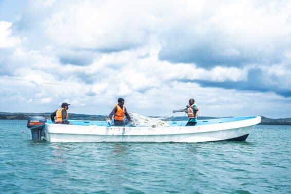Turquoise waters and sandy coastline along the Western Indian Ocean supporting the livelihoods of coastal communities.