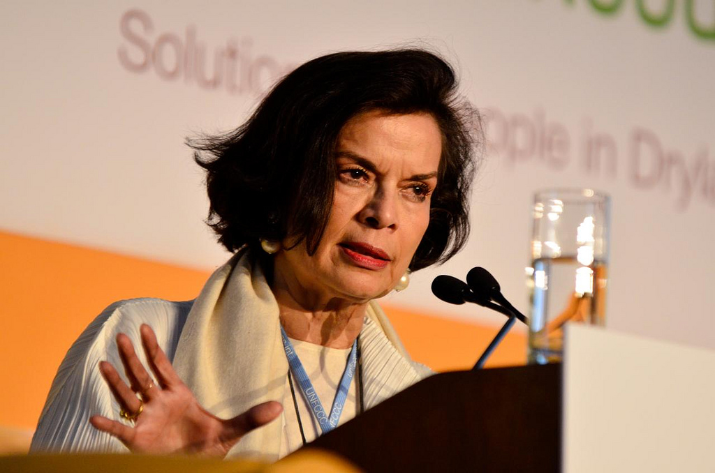 “Kami ingin para pemimpin mengerti sains:’ Bianca Jagger di Forest Day