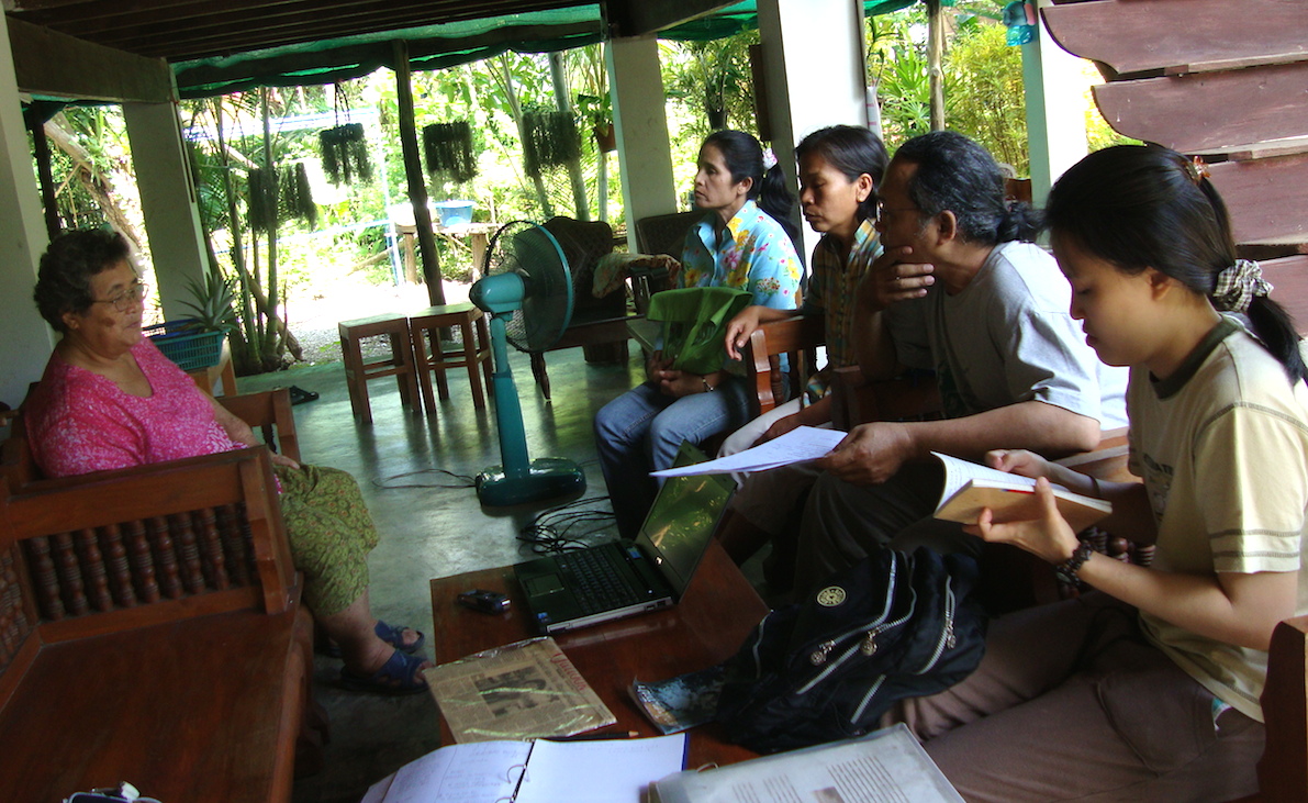 FOREST HEROINE: Phakee Wannasak wards off threats to community-led forest governance