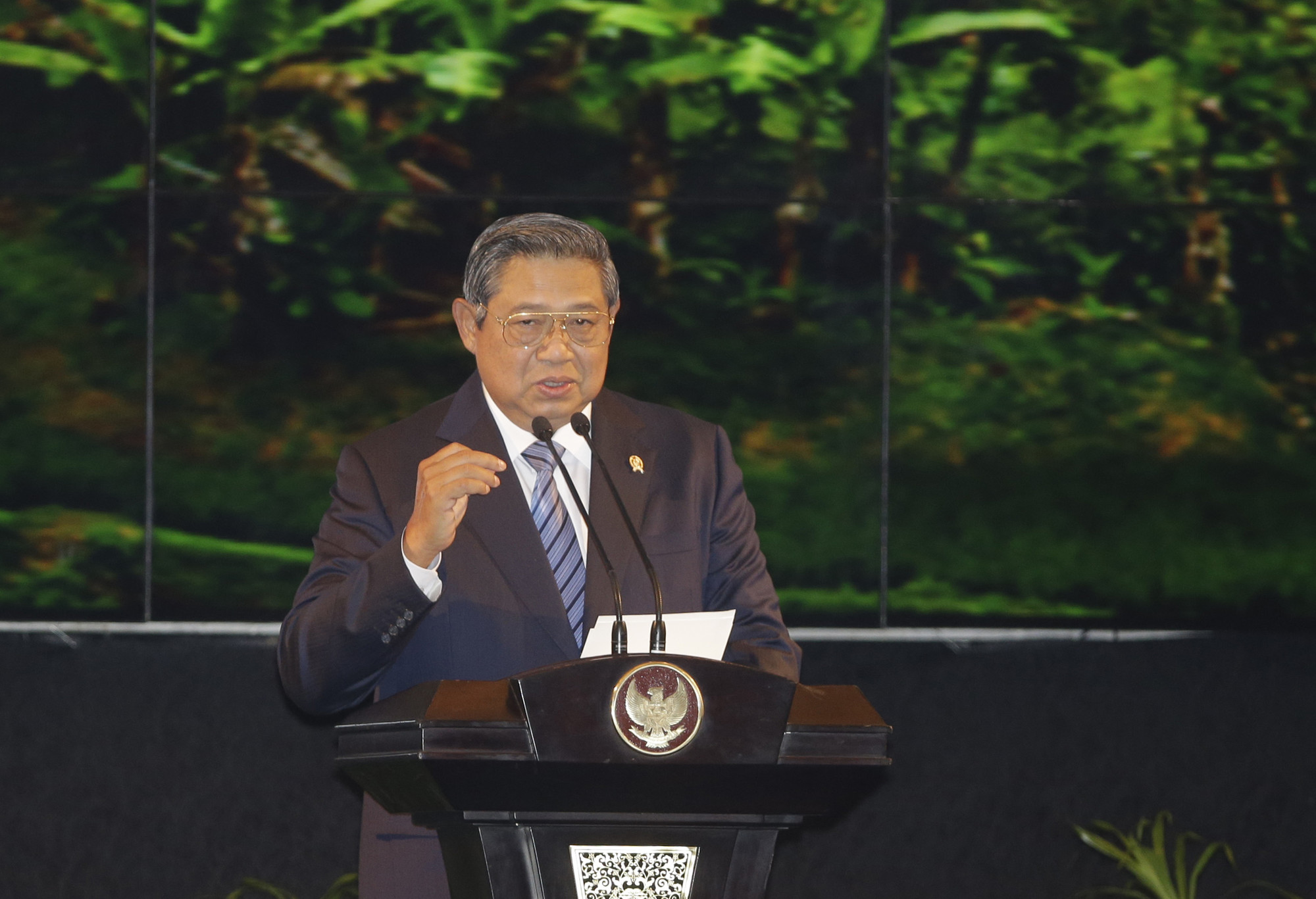 Presiden Indonesia berharap penerusnya melanjutkan moratorium konsesi hutan