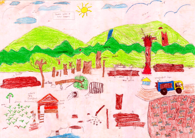 BARU DARI KABAR HUTAN: Studi di Kalimantan menarik pelajaran persepsi anak-anak akan hutan