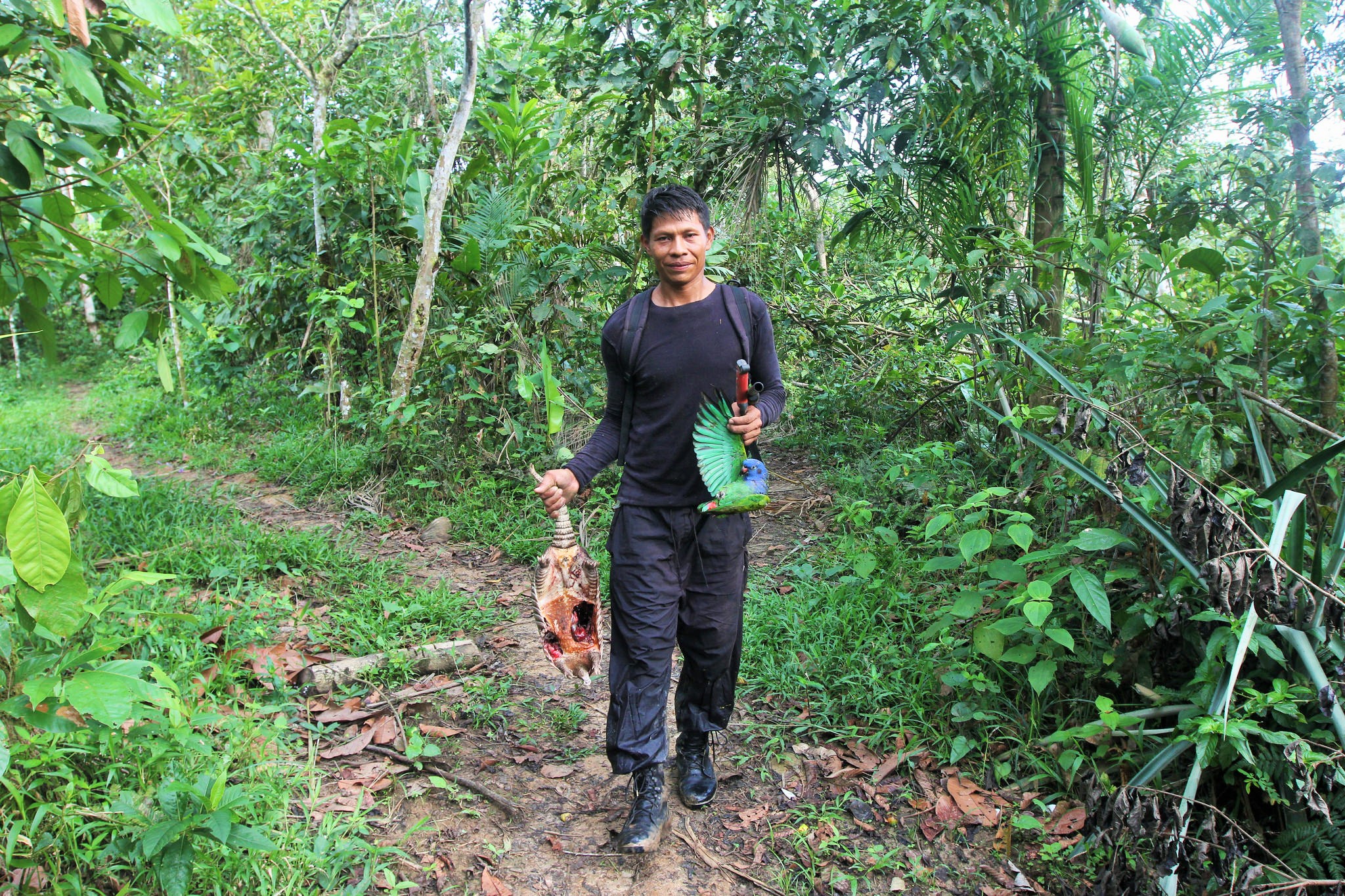 Tras el rastro del comercio de carne de monte en la Amazonia