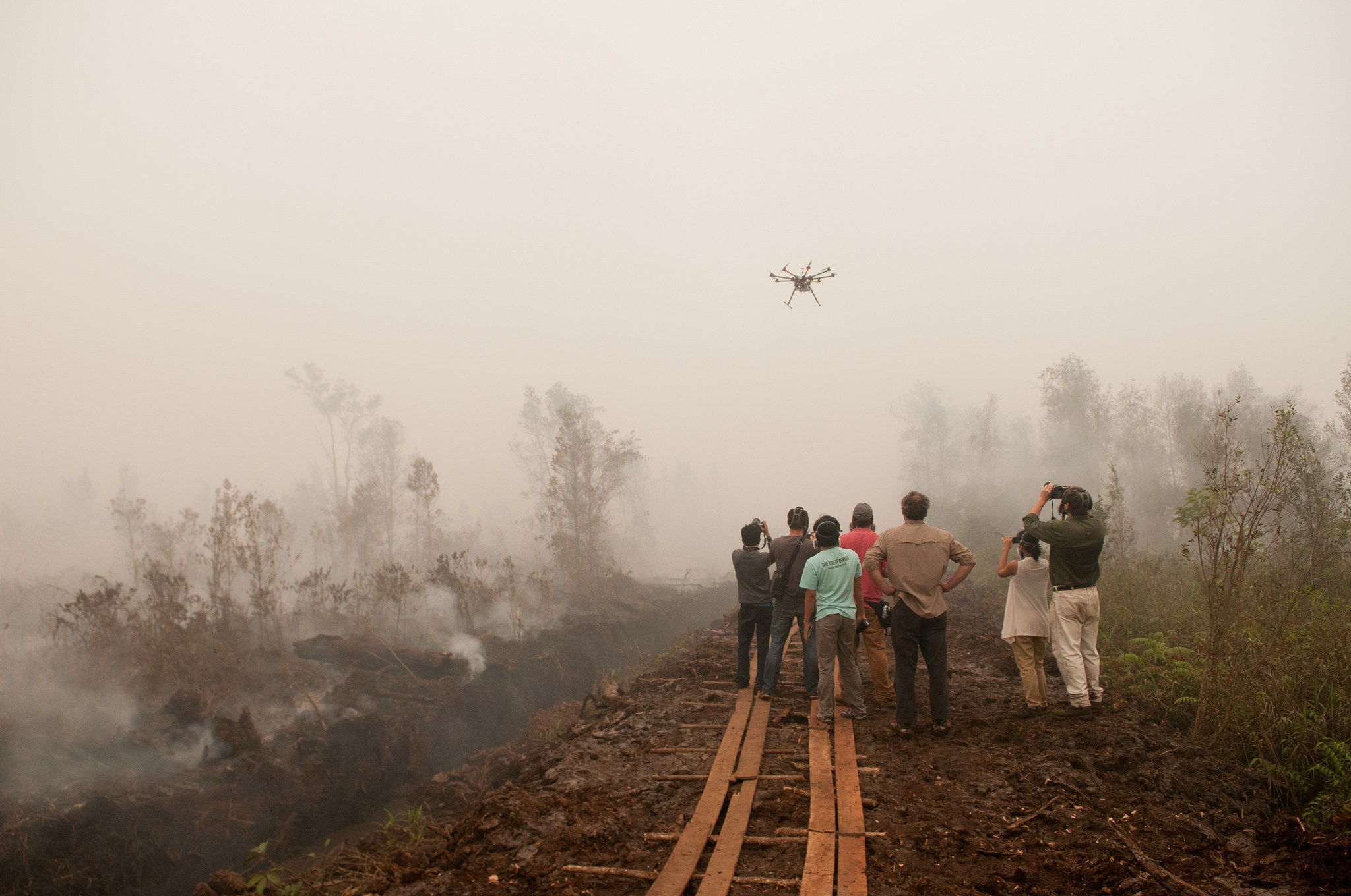 Manfaat teknologi drone bagi riset kehutanan