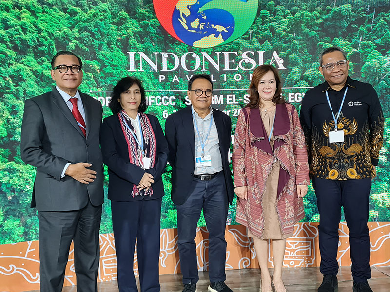 Indonesia champions public-private partnerships at COP27