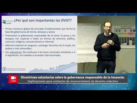 Video presentación: Safia Aggarwal y Héctor Cisneros, FAO