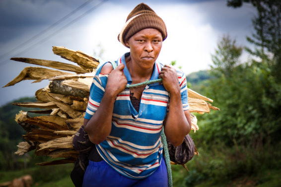 Woman, kenya water towers, itare, patrarchy
