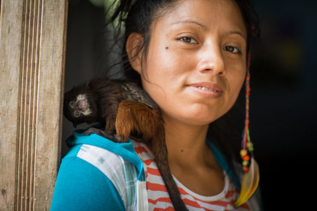 indigenous women, Peru, motherhood, land rights, gender, tenure, monkey
