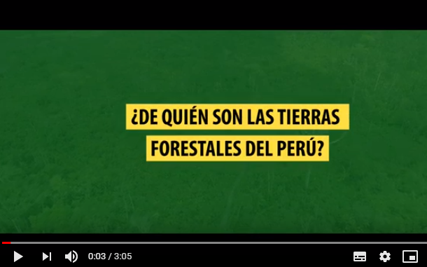 Conflictos, traslapes y otros desafíos para la titulación de tierras forestales comunales en Perú