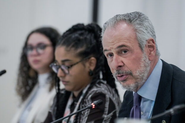 André Corrêa do Lago, Brazil’s COP30 president, speaking at Climate Week in Bonn about the Brazil mutirão COP30 and the need for global collective action.